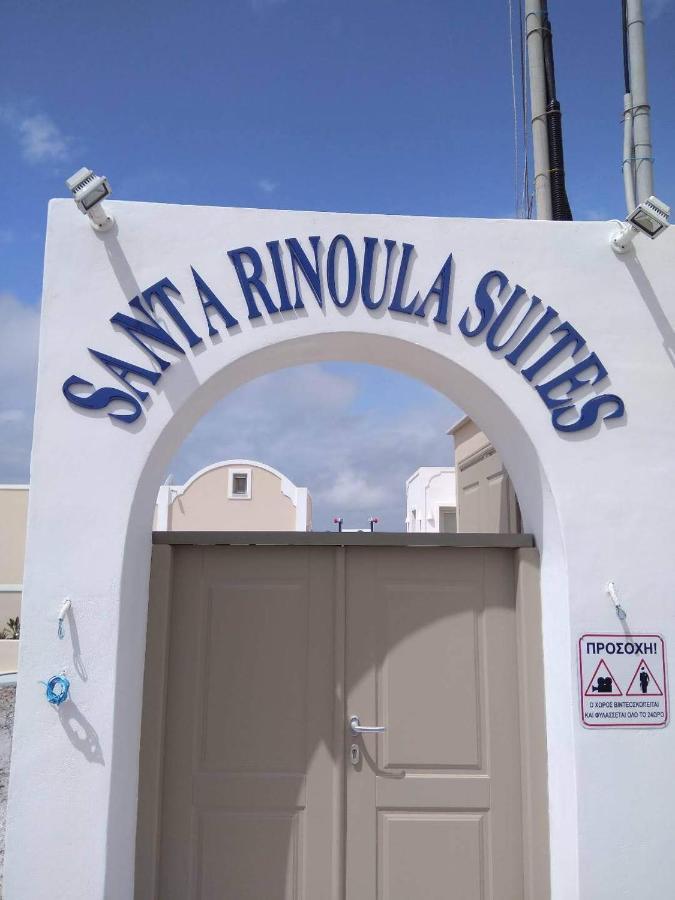Santa Rinoula Suites Sea Sunset Views Adults Only เมกาโลคอรี ภายนอก รูปภาพ