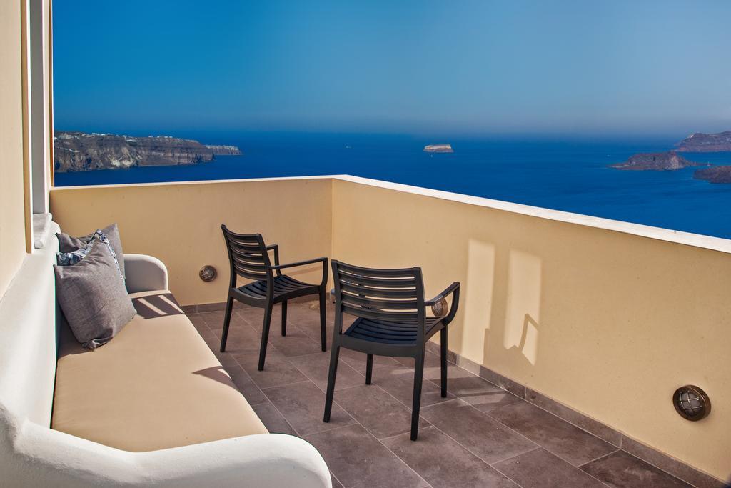 Santa Rinoula Suites Sea Sunset Views Adults Only เมกาโลคอรี ภายนอก รูปภาพ